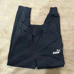 Puma Kids Black Sweatpants